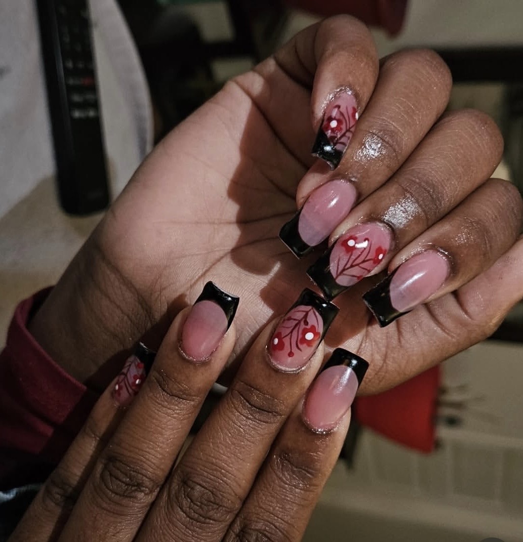 Floral Nails